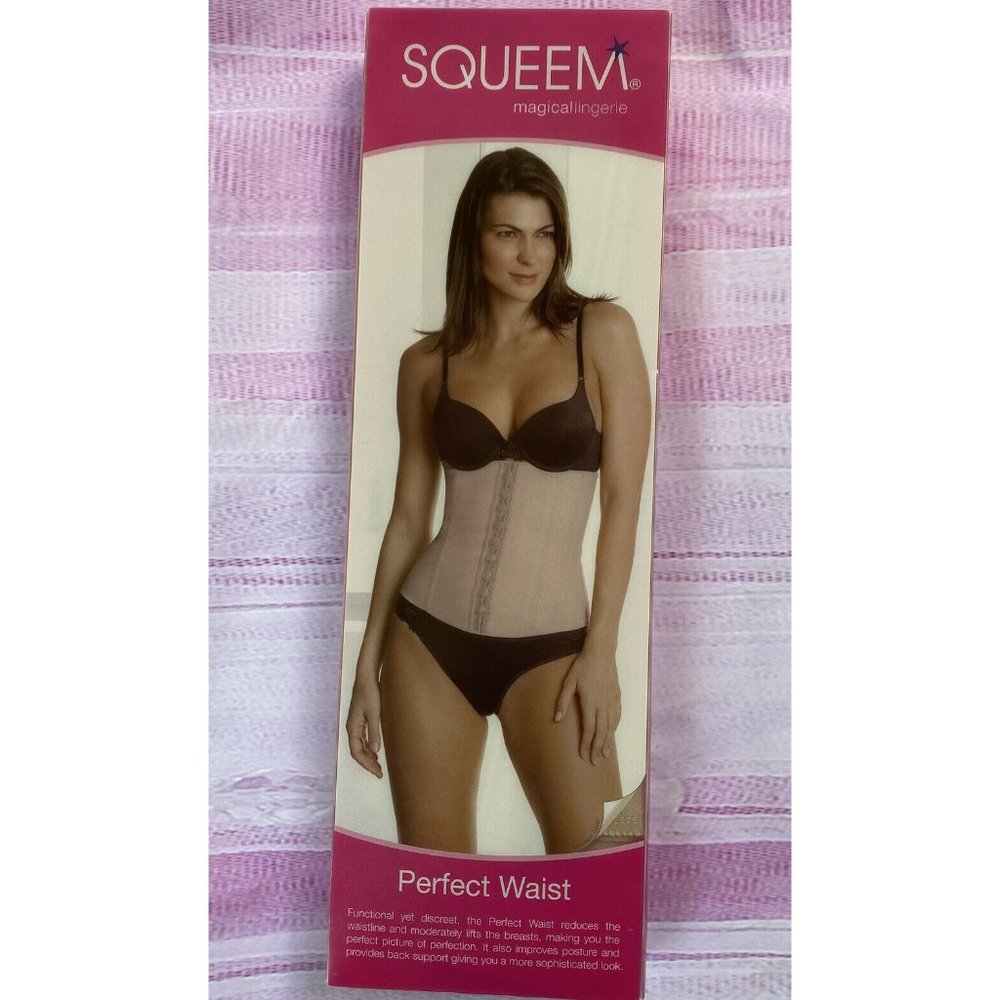 Squeem 26PW Perfect Waist Contouring Cincher Beige